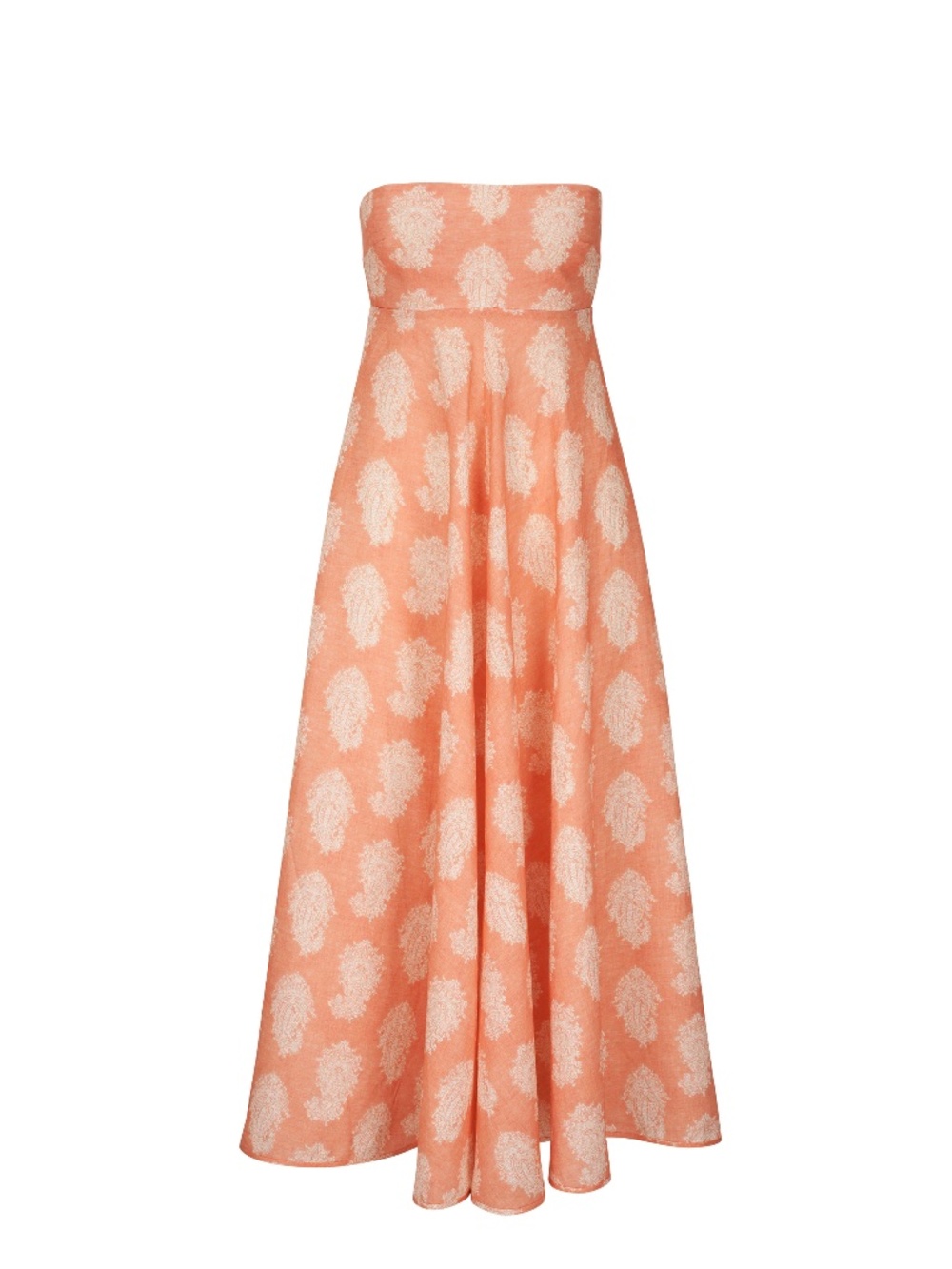 Zimmermann Devi Bandeau Midi Dress Size 1 RRP $725